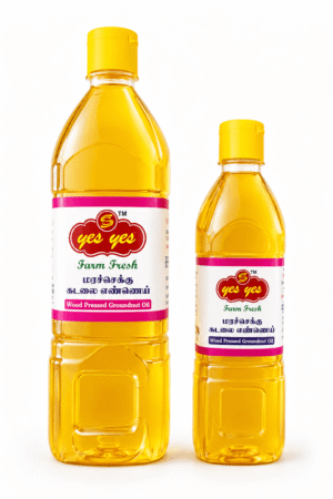 Wood Pressed Groundnut Oil